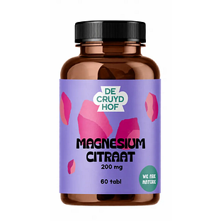 Cruydhof Magnesium Citraat Tabletten 60TB