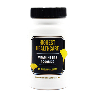 Highest Healthcare Vitamine B12 1000mcg Smelttabletten 90TB