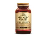 Solgar Vitamine C with Rose Hips (Rozenbottel) 1500 mg Tabletten 90TB
