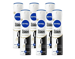 Nivea Black & White Silky Smooth Deodorant Spray Voordeelverpakking 6x150ML