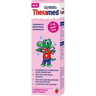 Theramed Junior Tandpasta 1-6 Jaar Aardbei 50ML