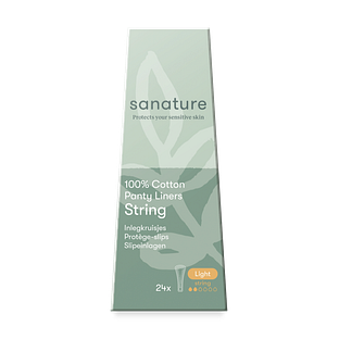 Sanature 100% Katoenen Inlegkruisjes String Light 24ST