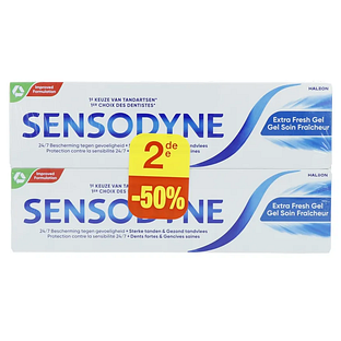 Sensodyne Extra Fresh Gel Tandpasta Duoverpakking 2ST
