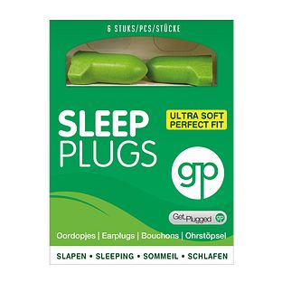 Get Plugged Sleep Plugs Oordopjes 3PR Get Plugged Sleep Plugs Oordopjes 3PR