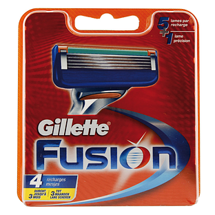 Gillette Fusion Scheermesjes - 4ST