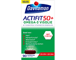 Davitamon Actifit 50+ Omega-3 Visolie Capsules 90CP