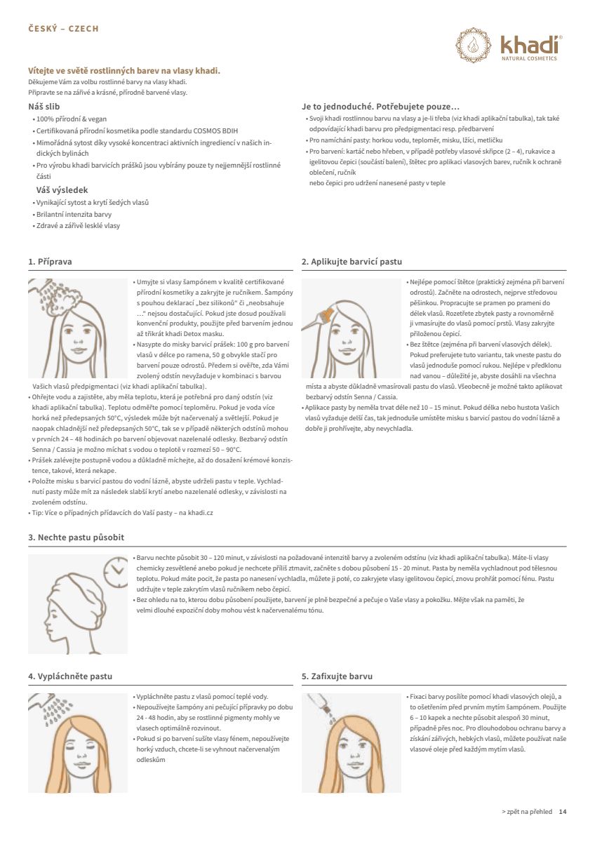 Haarverf Dark Blond afbeelding van document #14, instructions