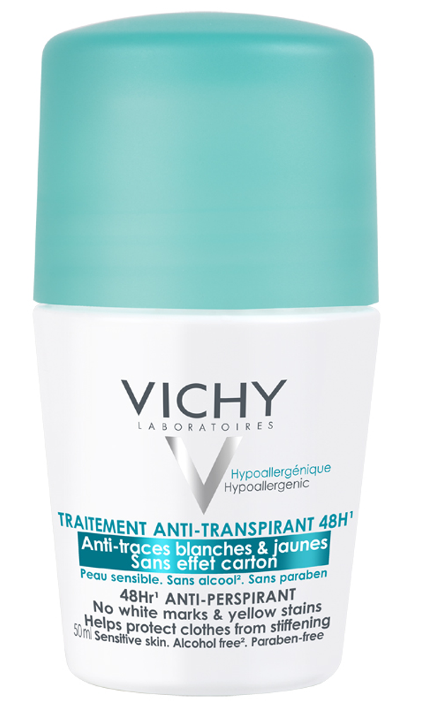 Vichy Anti-Transpiratie Deodorant 48u - Roller