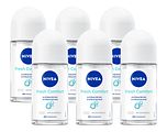 Nivea Fresh Comfort Roll-on Voordeelverpakking 6x50ML