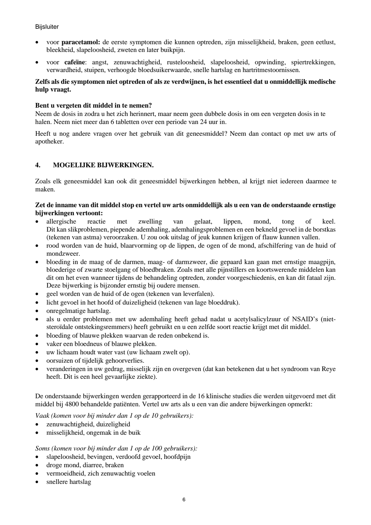 Filmomhulde Tabletten, bij migraine en hoofdpijn afbeelding van document #6, leaflet