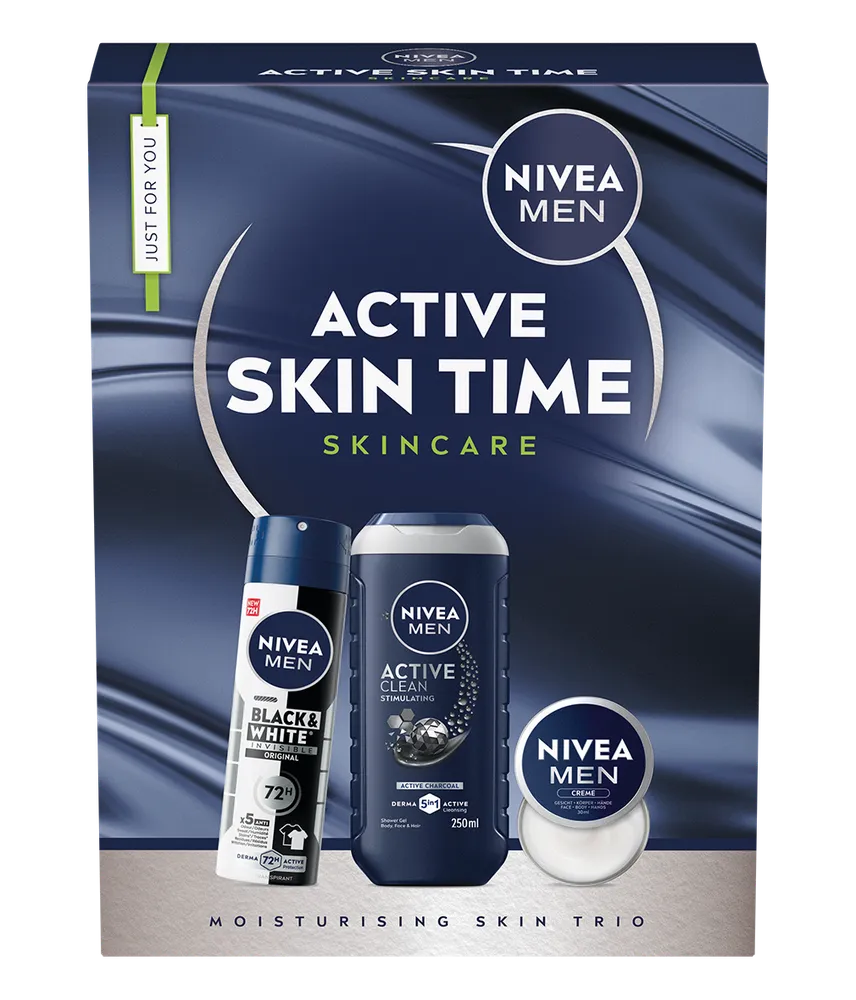 Nivea Men Active Skin Time Skincare Giftset