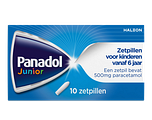 Panadol Junior Zetpillen 500mg - vanaf 6 jaar 10ST