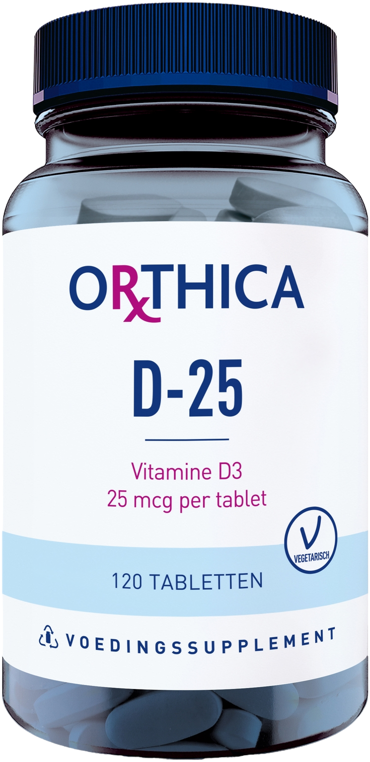 Orthica Vitamine D-25 120 tabletten