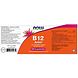 NOW B-12 Actief Zuigtabletten 100TB NOW B-12 Actief Zuigtabletten 100TB