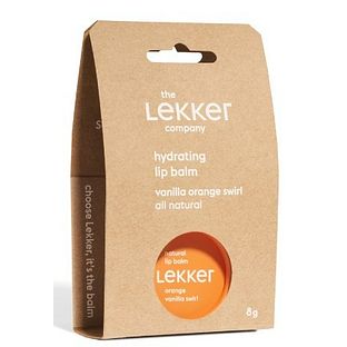The Lekker Company Lekker Natural Orange Vanilla Swirl Lipbalsem 1ST