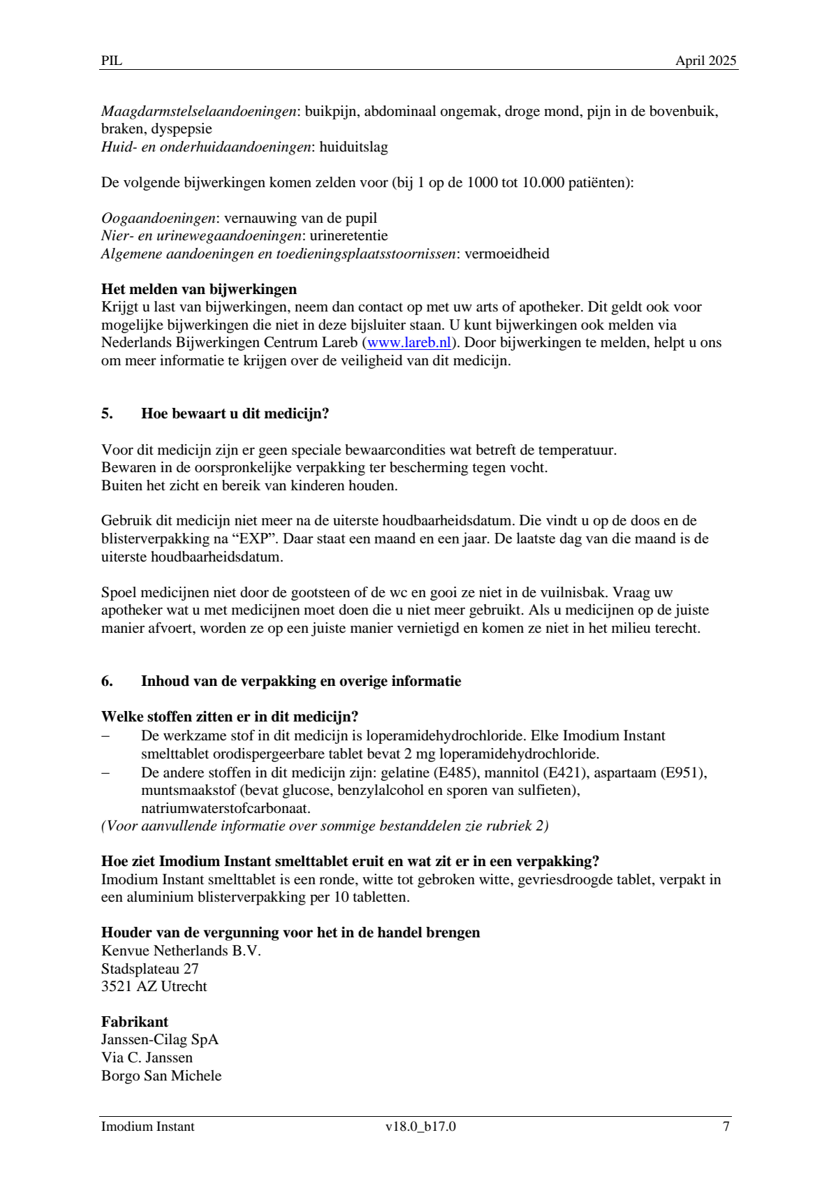 2mg Instant Smelttablet afbeelding van document #7, leaflet