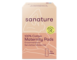 Sanature 100% Cotton Maternity Pads Kraamverband 12ST