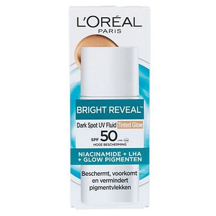L'Oréal Paris Bright Reveal SPF50 Tinted Glow Fluid 50ML L'Oréal Paris Bright Reveal SPF50 Tinted Glow Fluid 50ML