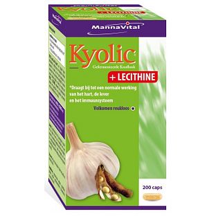 MannaVital Kyolic + Lecithine Capsules 200CP