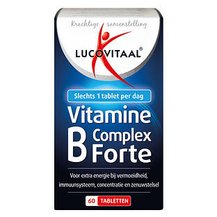Lucovitaal Vitamine B Complex Forte Tabletten 60TB Lucovitaal Vitamine B Complex Forte Tabletten 60TB