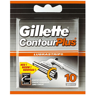 Gillette Contour Plus Scheermesjes 10ST