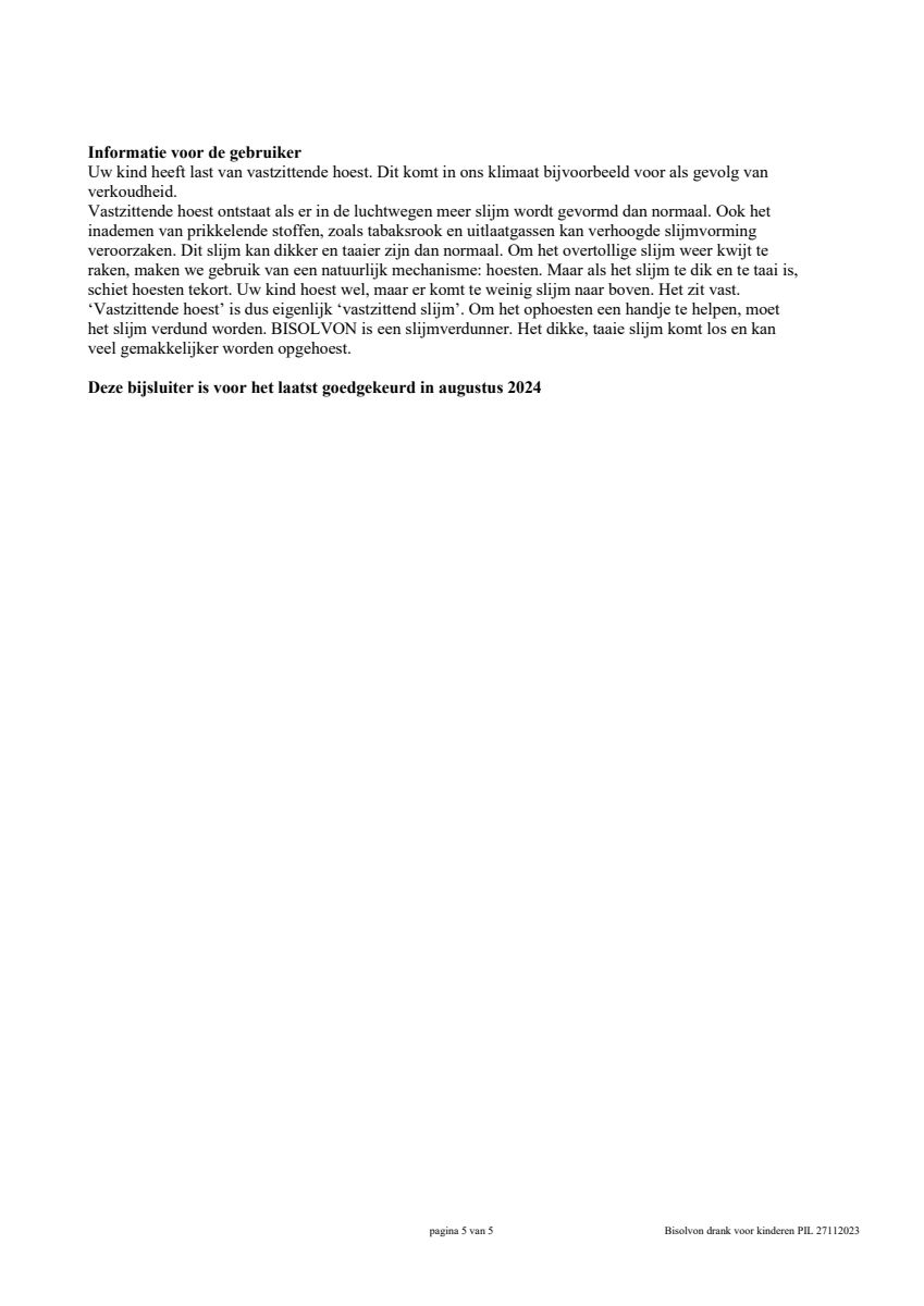 Drank Voor Kinderen met Aardbeiensmaak afbeelding van document #5, leaflet