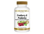 Golden Naturals Cranberry & Microbiotica Capsules 180VCP Golden Naturals Cranberry & Microbiotica Capsules 180VCP