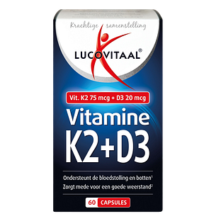 Lucovitaal Vitamine K2 + D3 Capsules 60CP