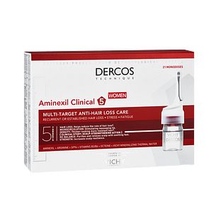 Vichy Dercos Aminexil Ampullen voor vrouwen met haarverlies 21ST Vichy Dercos Aminexil Ampullen voor vrouwen met haarverlies 21ST