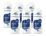 Nivea Derma Control Defend Deodorant Roller Voordeelverpakking 6x50ML