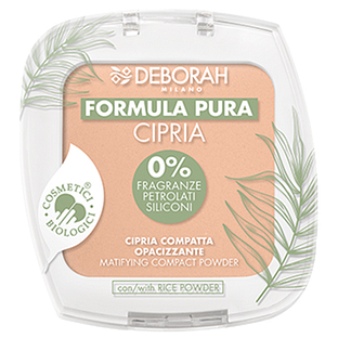 Deborah Milano Formula Pura Gezichtspoeder | Abrikoos 03 10GR