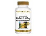 Golden Naturals B12 3000mcg Zuigtabletten 60ZTB