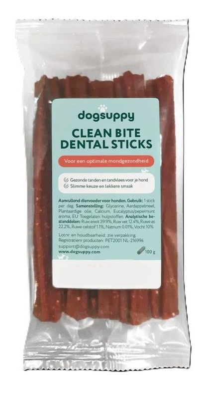 Dogsuppy Clean Bite Dental Sticks