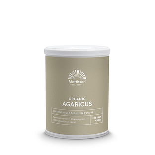 Mattisson HealthStyle Biologische Agaricus Poeder 200GR Mattisson HealthStyle Biologische Agaricus Poeder 200GR