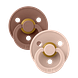 BIBS Fopspeen 6-18 Maanden Anatomic Blush/Woodchuck 2ST