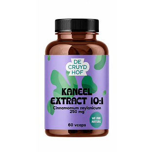 Cruydhof Kaneel Extract 10:1 Capsules 60VCP