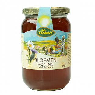 De Traay Bloemenhoning 900GR