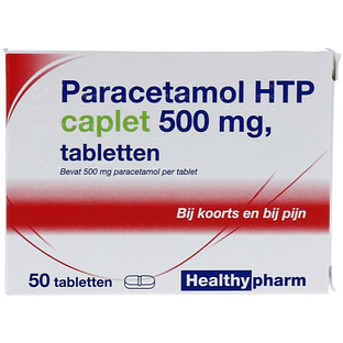 Healthypharm Paracetamol 500mg Caplet 50ST