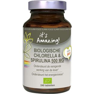 Its Amazing Chlorella & Spirulina Tabletten 240TB