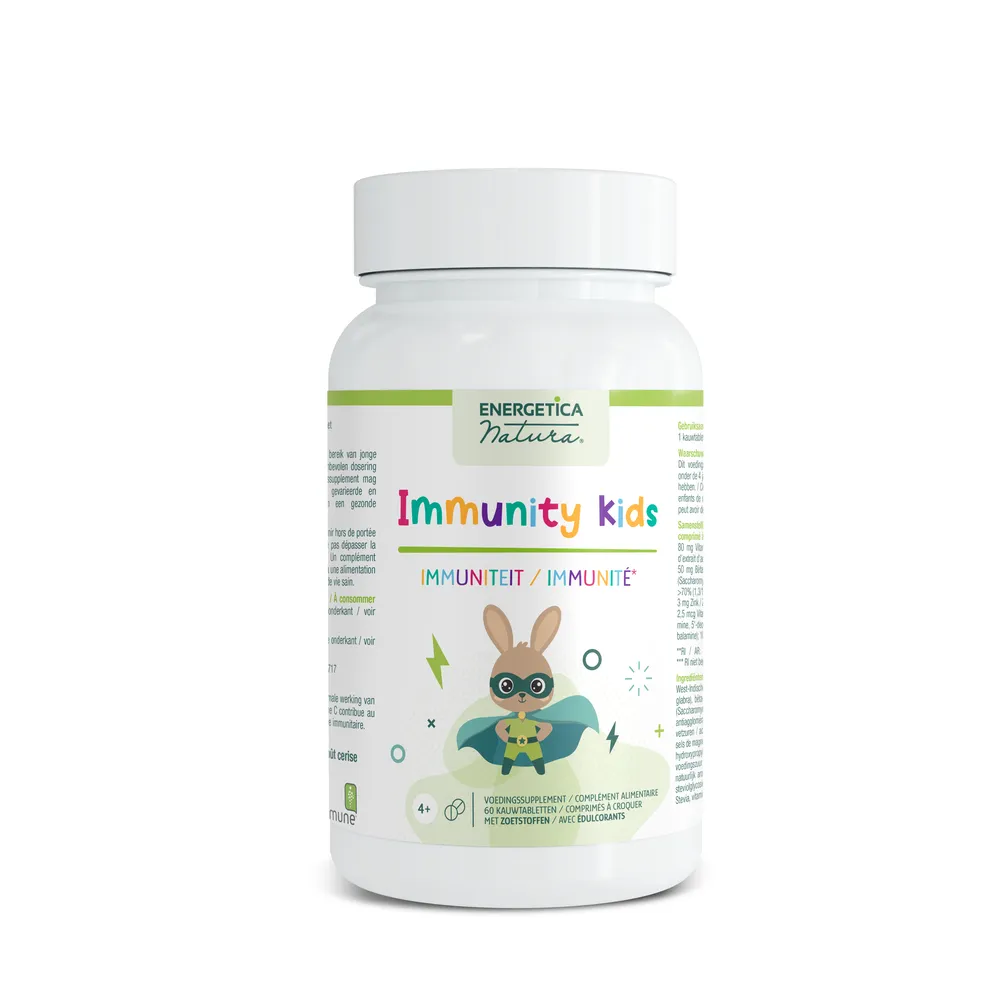 Energetica Natura Immunity Kids Kauwtabletten 60TB