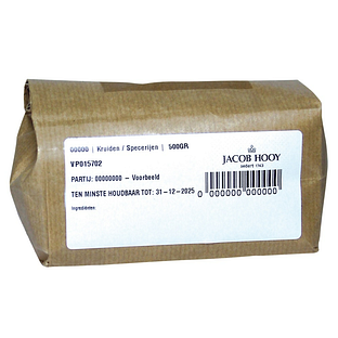 Jacob Hooy Berkenblad Gesneden 500GR
