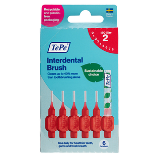 TePe Interdentale Rager Original Rood 0,5mm 6ST
