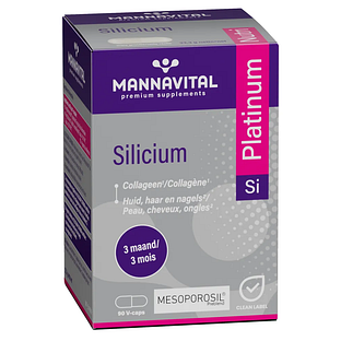 MannaVital Silicium Platinum Vega Capsules 90VCP