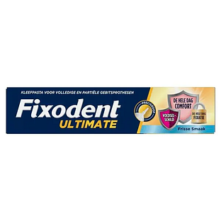 Fixodent Ultimate Kleefpasta Frisse Smaak 40GR Fixodent Ultimate Kleefpasta Frisse Smaak 40GR