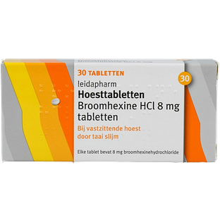 Leidapharm Broomhexine HCI 8 mg Hoesttabletten 30ST