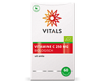 Vitals Vitamine C 250mg Biologisch Capsules 60CP