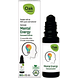 Oak Organic Pocket Roll-on Mental Energy 10ML Verpakking met roll-on ernaast Oak Organic Pocket Roll-on Mental Energy 10ML Verpakking met roll-on ernaast