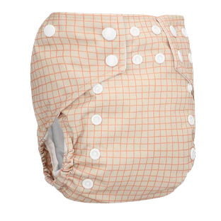 Bumbuns Easy Herbruikbare Luier Tiles Almond Drukknopen 1ST