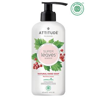 Attitude Super Leaves Handzeep Red Vine Leaves 473ML