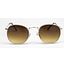 Melleson Optics Melleson Zonnebril Rond Zilver 1ST
